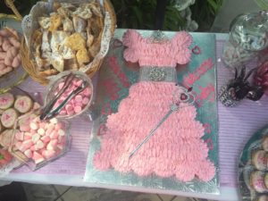 princess cupcake cake